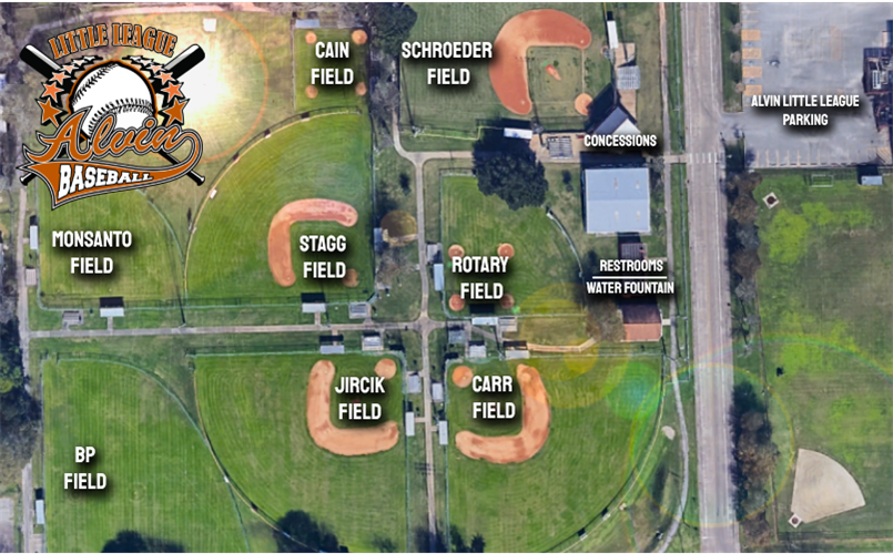 Alvin Little League Park Information